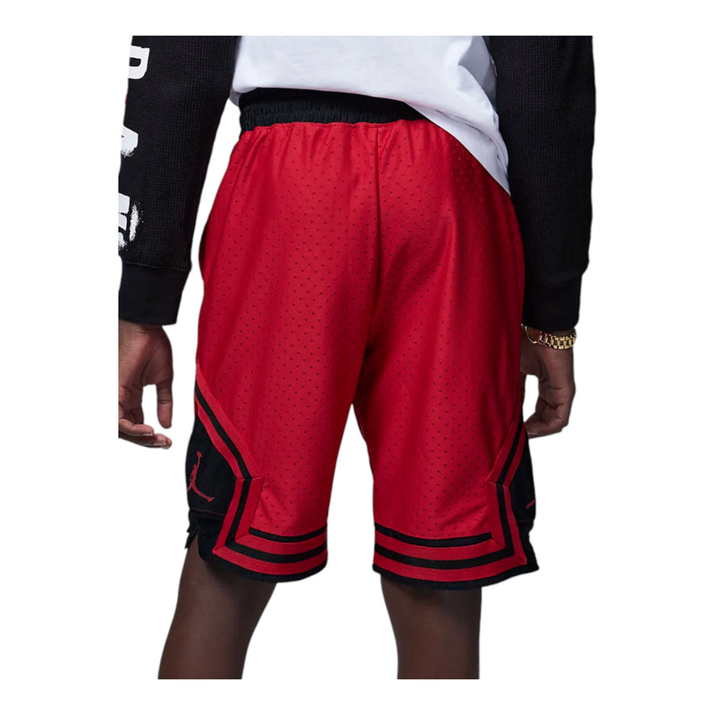 Youth Jordan Diamond Shorts - Gym Red 95B136-R78