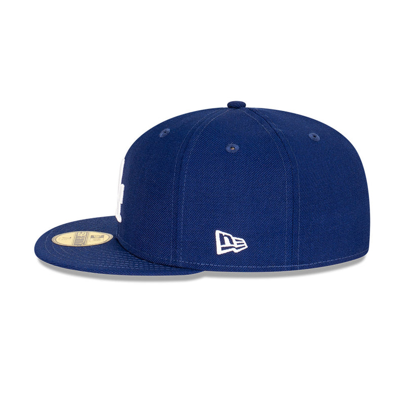 New Era MLB Los Angeles Dodgers World Series Patch 59FIFTY Fitted Hat (Blue) 7