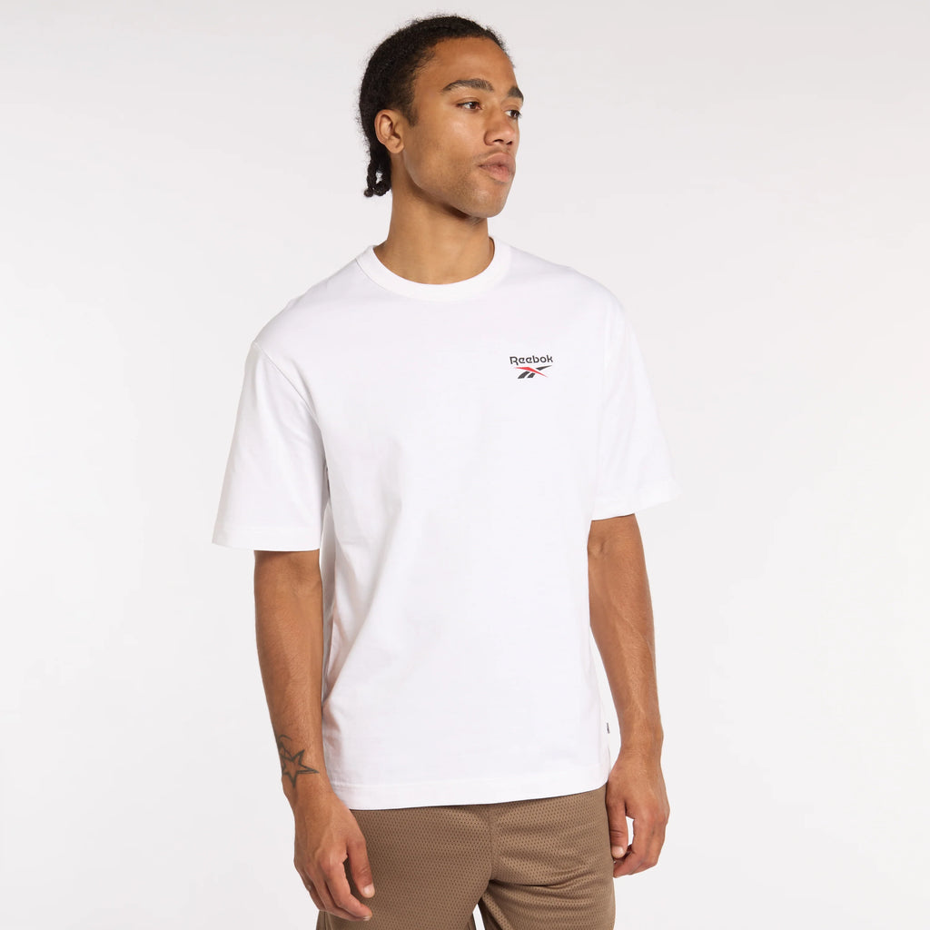 Reebok GS HS SHAQ Logo Tee White - 100218844