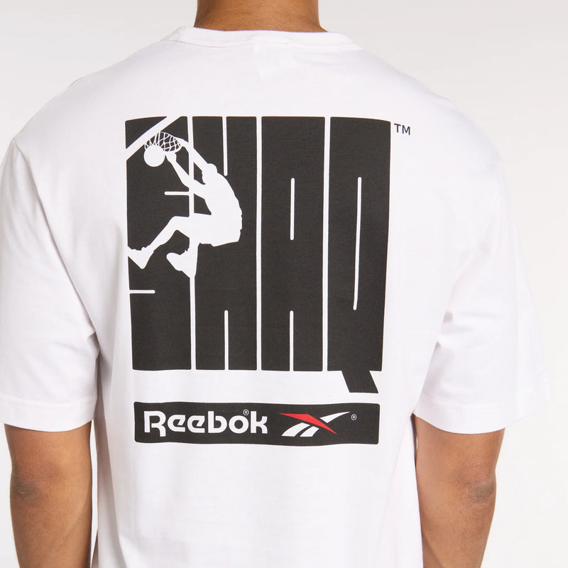 Reebok GS HS SHAQ Logo Tee White - 100218844