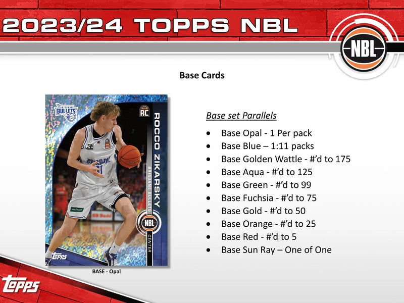 TOPPS 2023-2024 NBL Basketball Card Pack