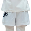 Deuce Mesh Shorts - White