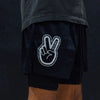 Deuce Mesh Shorts - Black