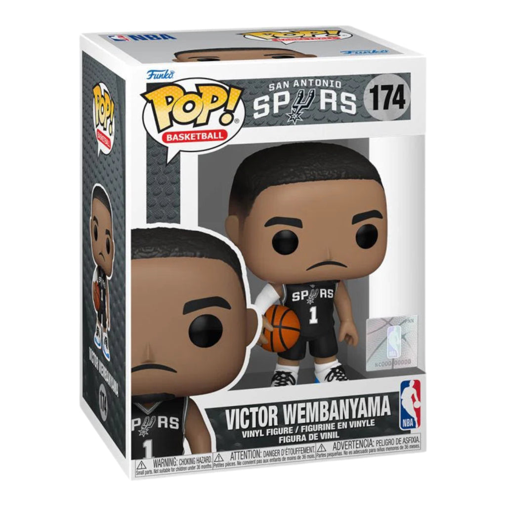 Pop Vinyl NBA Victor Wembanyama (Black Uni) #174