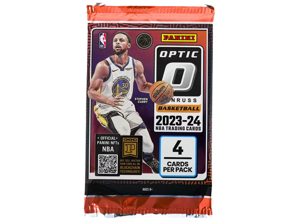 2023-24 Panini Donruss Optic International Hobby PACK (One pack only)