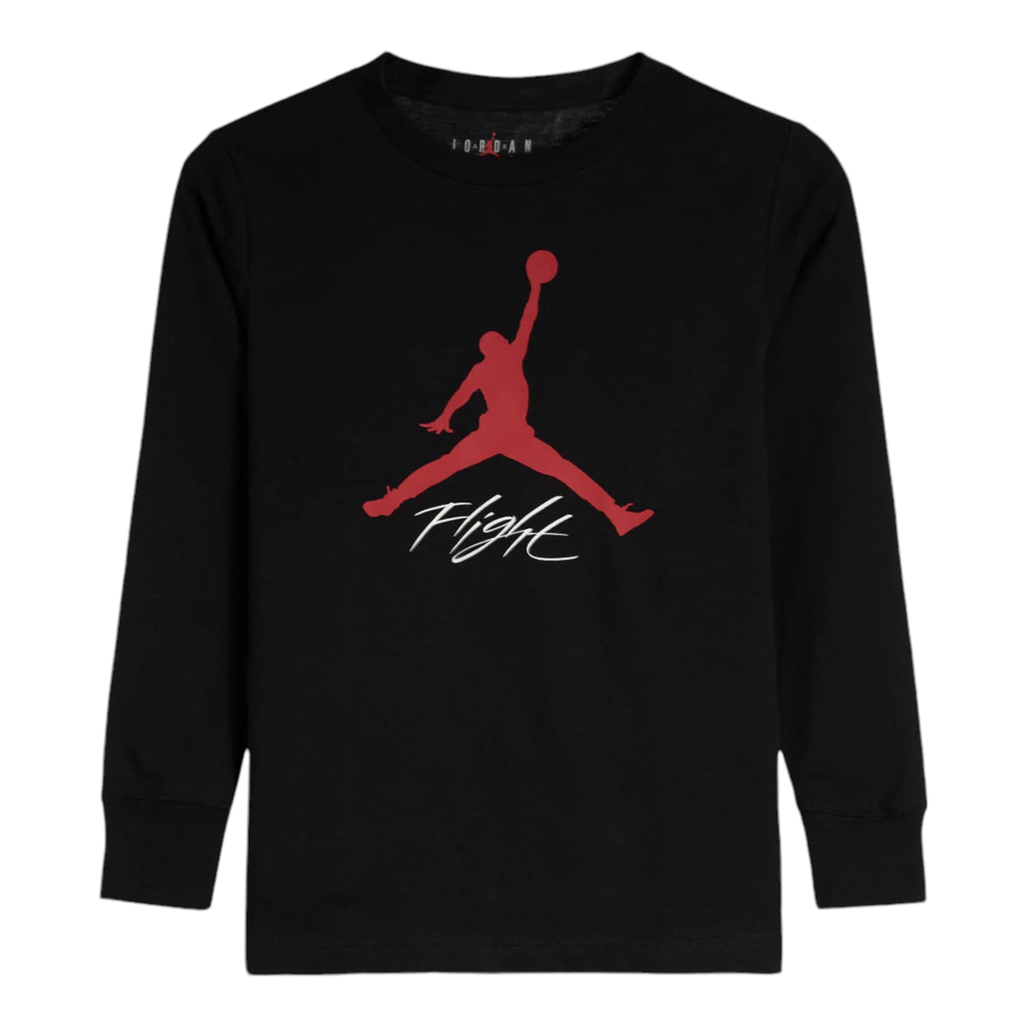 Youth Jordan Baseline LS Tee Black 95C892 023 Hoops Heaven