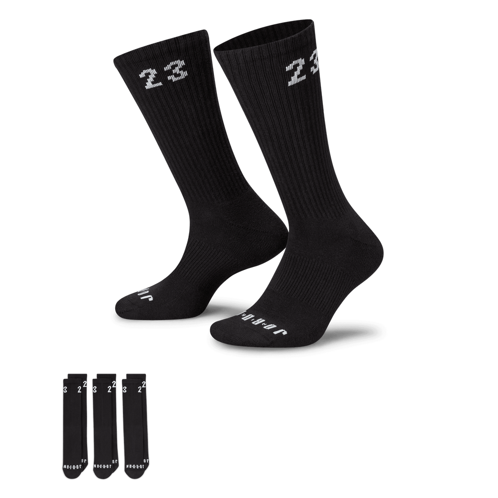 Jordan Essential 23 Crew Socks - (3 Pack) DA5718-010