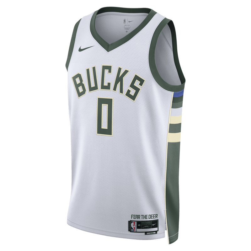 Nike Swingman Dame Lillard Association Jersey (Milwaukee Bucks) DN2084-105