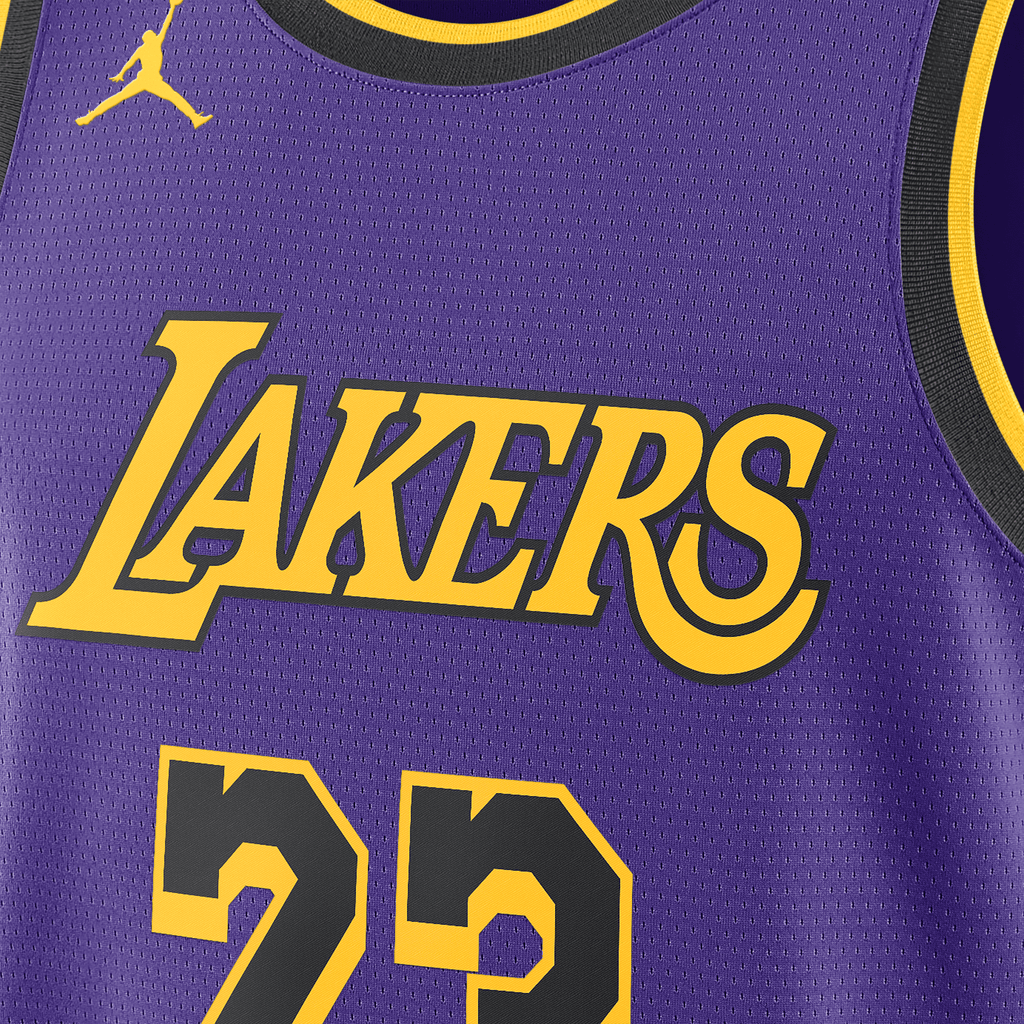 LeBron James Los Angeles Lakers Nike Select Series Swingman Jersey–  JerseyConnect