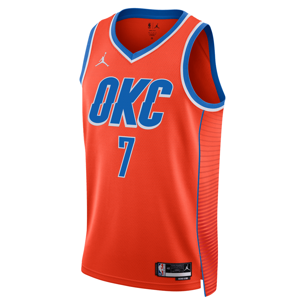 Nike Swingman Chet Holmgren Statement Jersey 2022/23 Oklahoma City Thunder DO9537-893