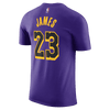 Jordan Los Angeles Lakers Statement Edition NN Tee - LeBron James DV5778-511