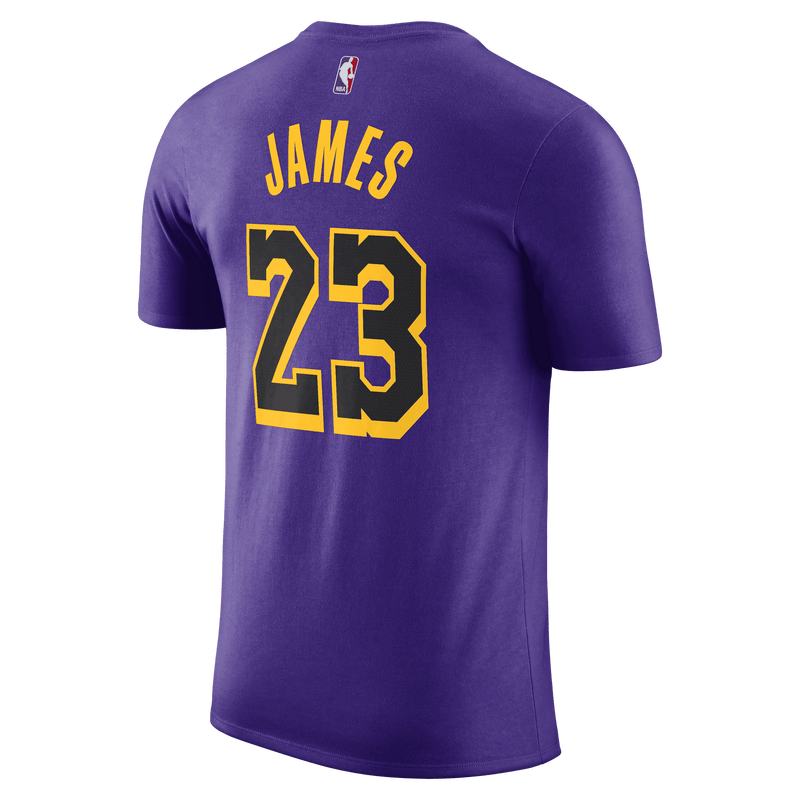 Jordan Los Angeles Lakers Statement Edition NN Tee - LeBron James DV5778-511