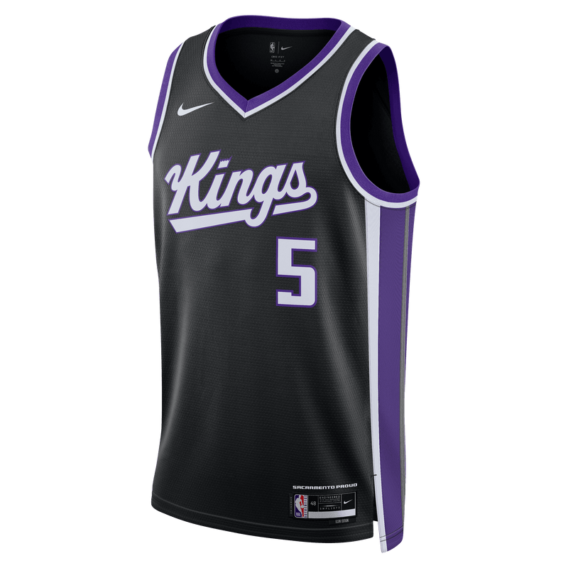 Nike Swingman NBA Sacramento Kings De'aaron Fox Icon Jersey 24' DX8621-010