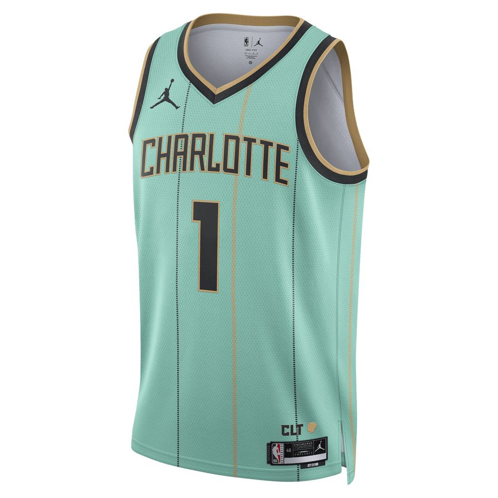 Nike NBA City Edition Swingman Jersey LaMelo Ball - 2024/25 Charlotte Hornets FQ4336-356