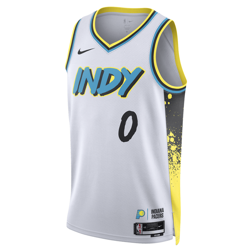 Nike NBA City Edition Swingman Jersey Tyrese Haliburton - 2024/25 Indiana Pacers FQ4344-101