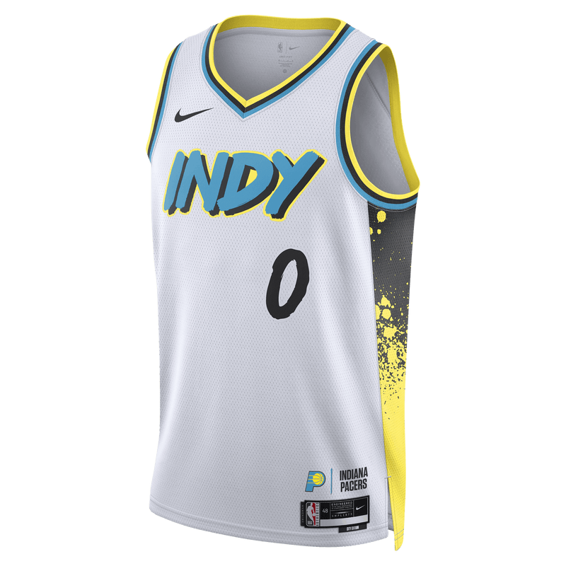 Nike NBA City Edition Swingman Jersey Tyrese Haliburton - 2024/25 Indiana Pacers FQ4344-101