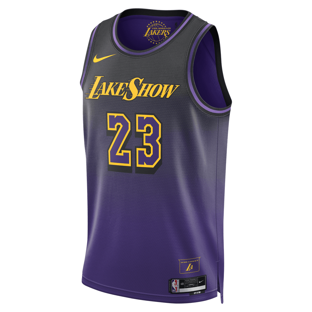 Nike NBA City Edition Swingman Jersey LeBron James 2024/25 Los Angeles Lakers FQ4346-504