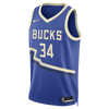 Nike NBA City Edition Swingman Jersey Giannis Antetokounmpo - 2024/25 Milwaukee Bucks FQ4349-481