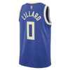 Nike NBA City Edition Swingman Jersey Damian Lillard - 2024/25 Milwaukee Bucks FQ4349-483