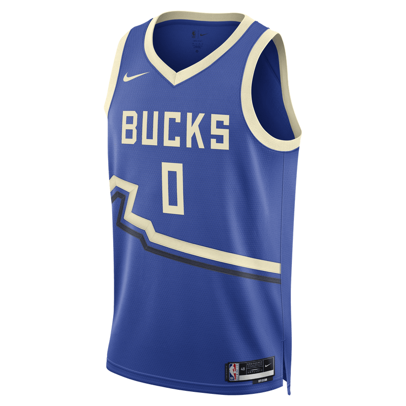 Nike NBA City Edition Swingman Jersey Damian Lillard - 2024/25 Milwaukee Bucks FQ4349-483