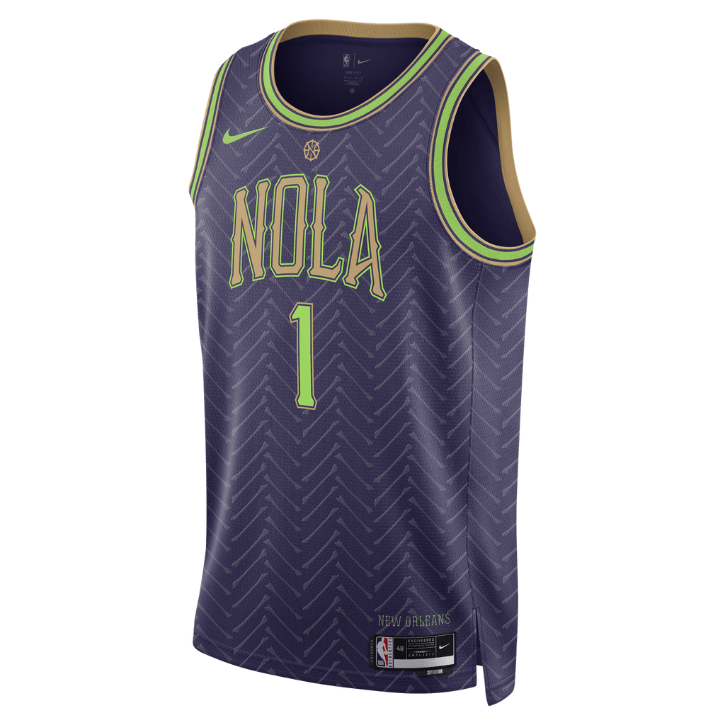 Nike NBA City Edition Swingman Jersey Zion Williamson - 2024/25 New Orleans Pelicans FQ4351-537