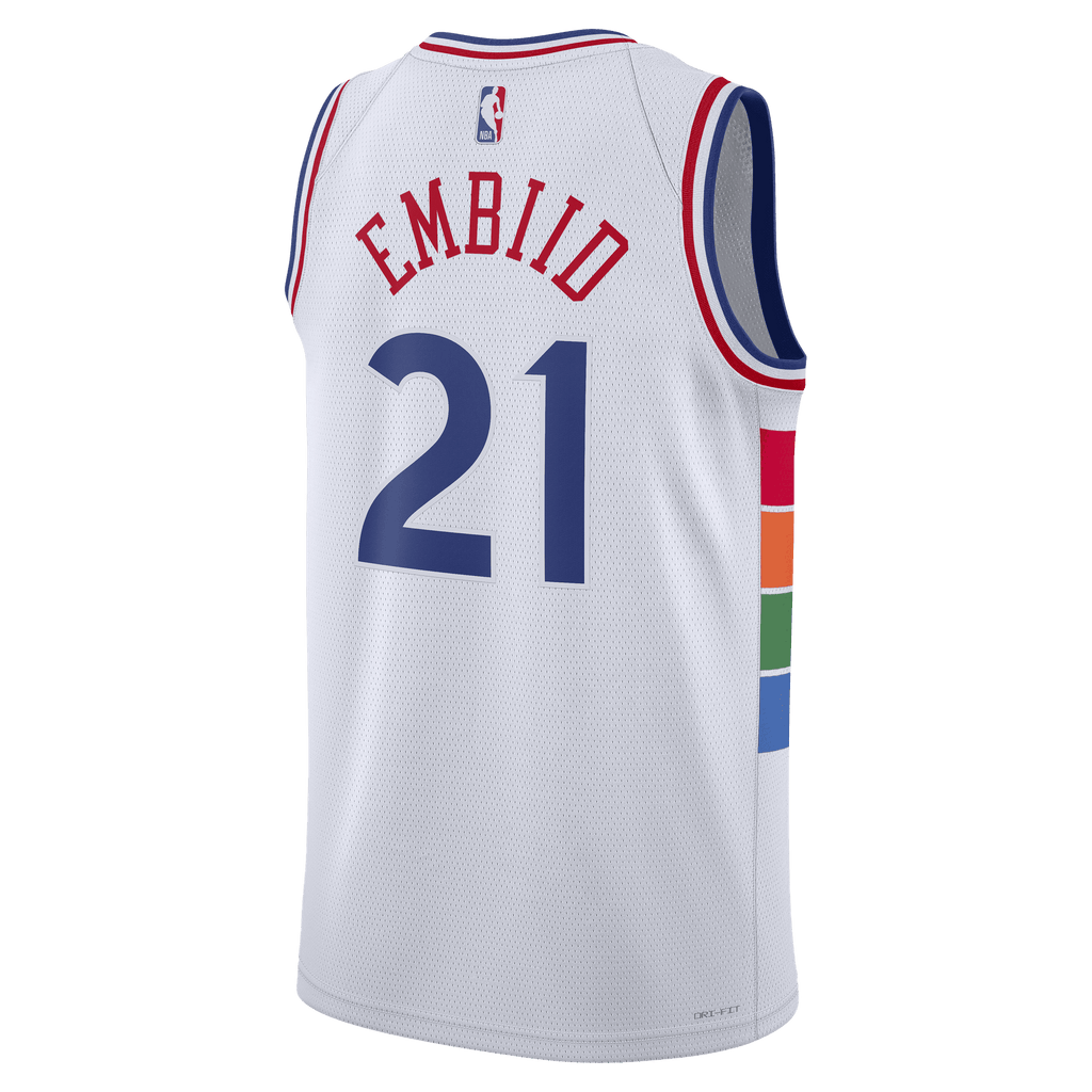 Nike NBA City Edition Swingman Jersey Joel Embiid - 2024/25 Philadelphia 76ers FQ4355-101