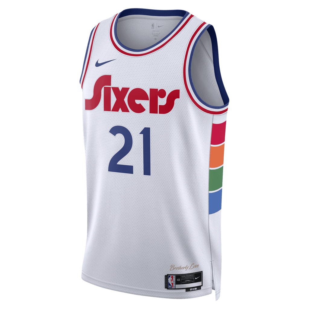 Nike NBA City Edition Swingman Jersey Joel Embiid - 2024/25 Philadelphia 76ers FQ4355-101