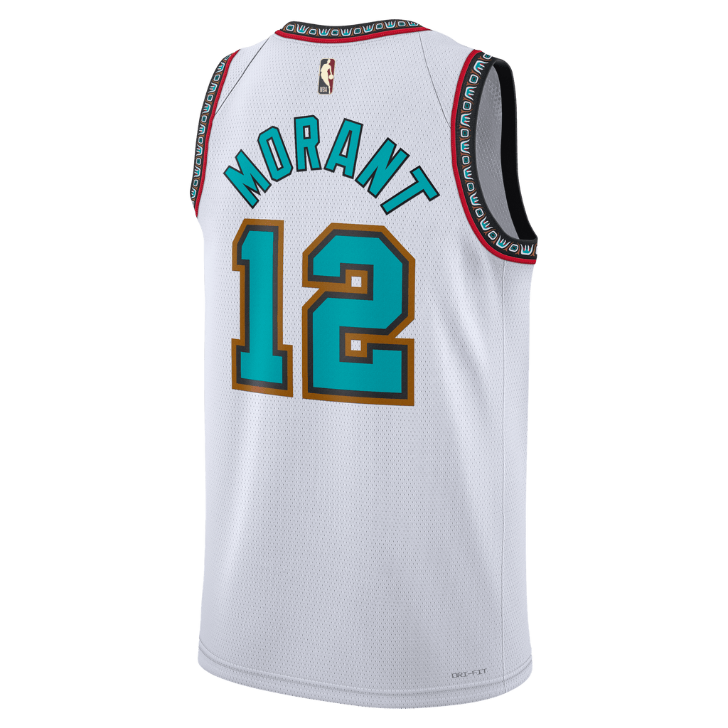 Nike NBA Swingman Memphis Grizzlies Ja Morant HWC Jersey 24' FQ4690-101