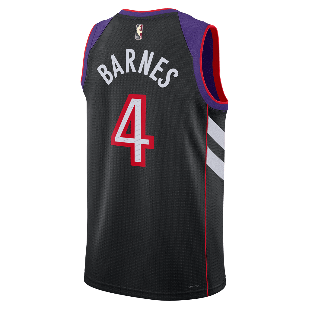 Nike NBA Swingman Toronto Raptors Scottie Barnes HWC Jersey 24' FQ4692-504