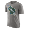 Nike Milwaukee Bucks City Edition Logo Tee - HJ2586-063