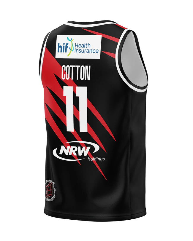 Champion NBL 24/25 Perth Wildcats Heritage Round Jersey - Bryce Cotton