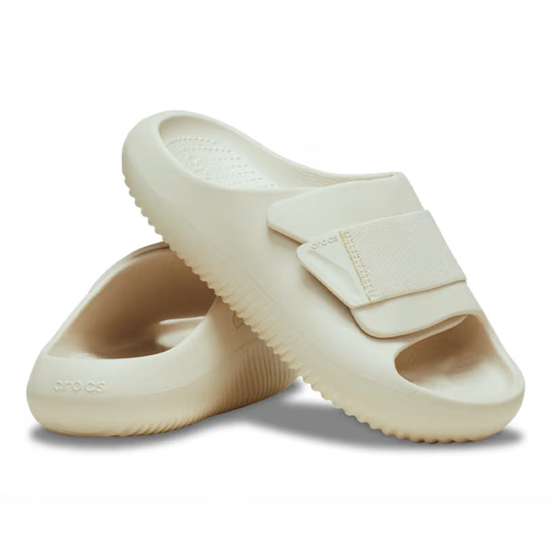 Crocs Mellow Luxe Recovery Slide - Stucco