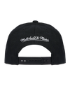 M&N Black Team Colour Pro Pinch Snapback - Dallas Mavericks