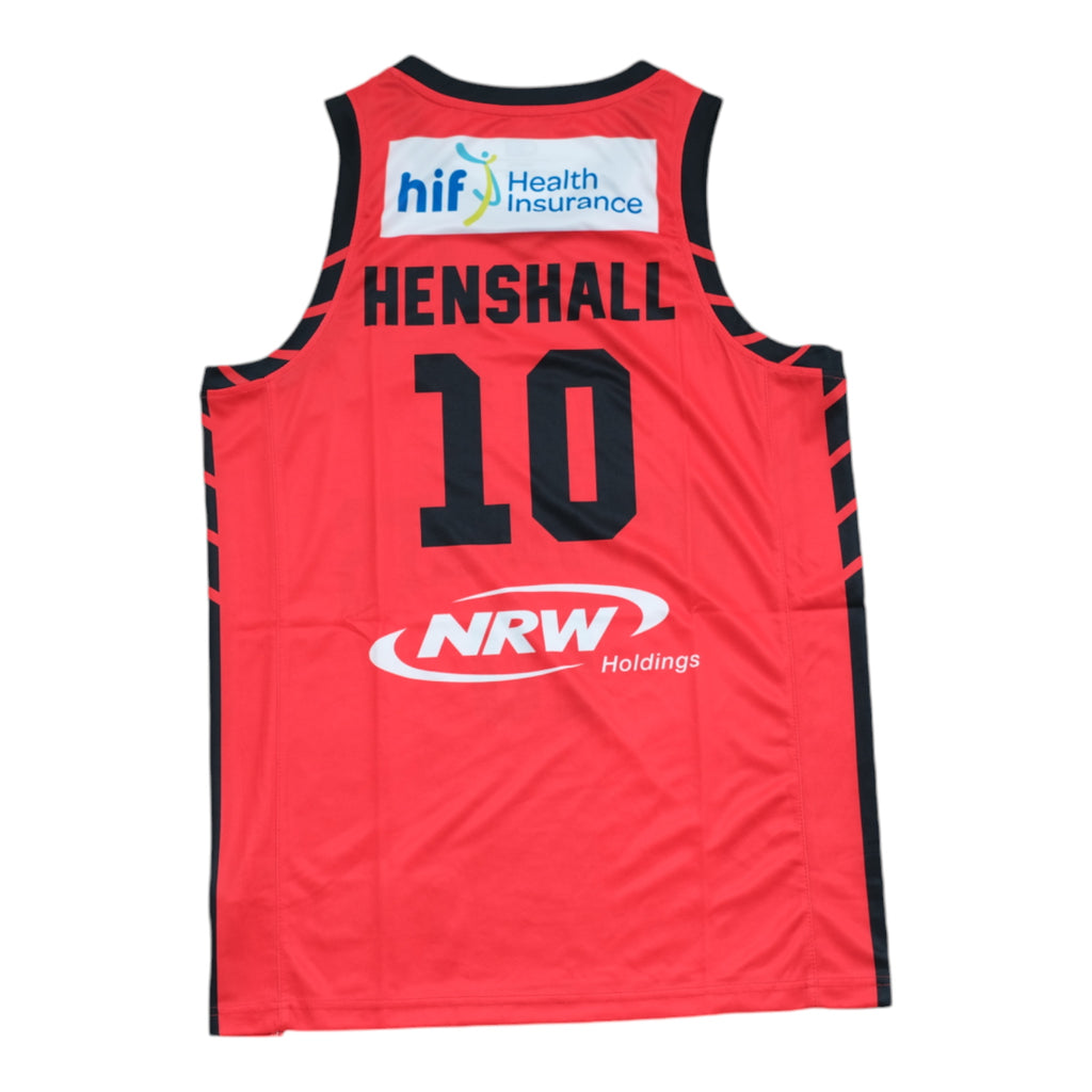 Champion NBL "Hoops Fest" 24/25 Perth Wildcats Jersey - Ben Henshall (Red)