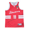 Champion NBL "Hoops Fest" 24/25 Illawarra Hawks Jersey - Dan Grida (Red)