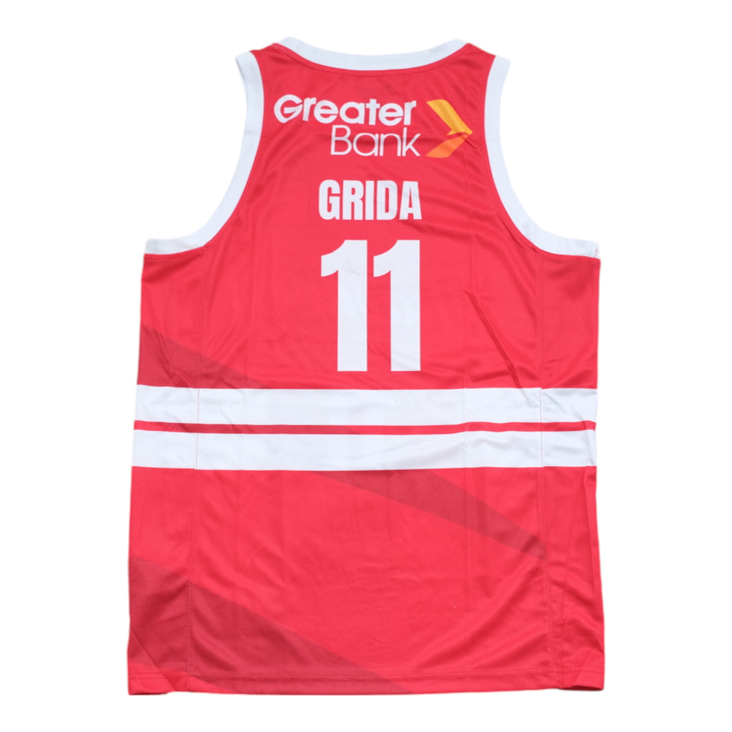 Champion NBL "Hoops Fest" 24/25 Illawarra Hawks Jersey - Dan Grida (Red)