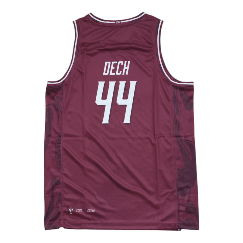 Champion NBL "Hoops Fest" 24/25 Adelaide 36ers Jersey - Sunday Dech (Red)