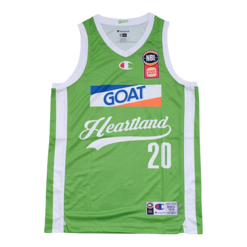 Champion NBL "Hoops Fest" 24/25 S.E. Melbourne Phoenix Jersey - Nathan Sobey (Green)