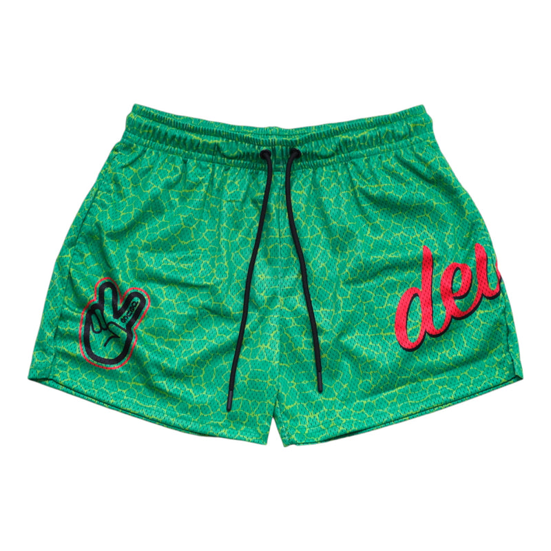 Deuce Mesh Shorts - Grinch