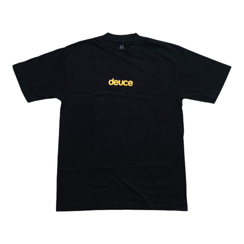 Deuce Statement Tee - Black/Purple/Yellow