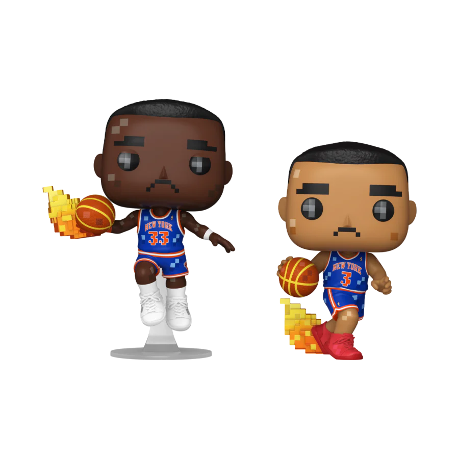 Pop Vinyl Basketball NBA JAM: Knicks Ewing/Starks 8-Bit (2 Pack)