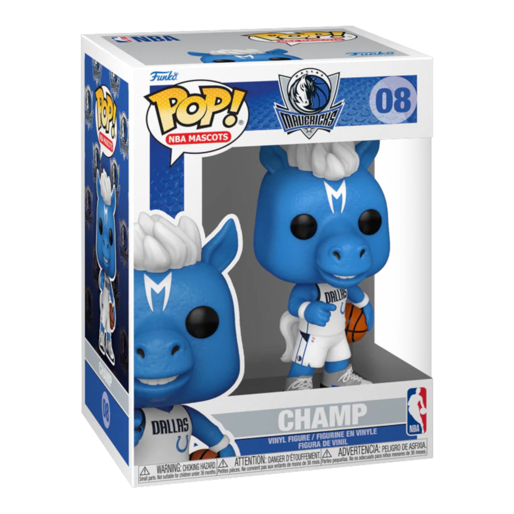 Pop Vinyl NBA Mascots - Champ (Dallas Mavericks) #08