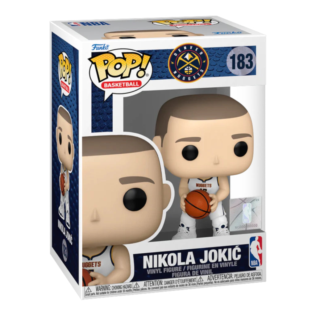 Pop Vinyl NBA Nikola Jokic (White Uni) #183