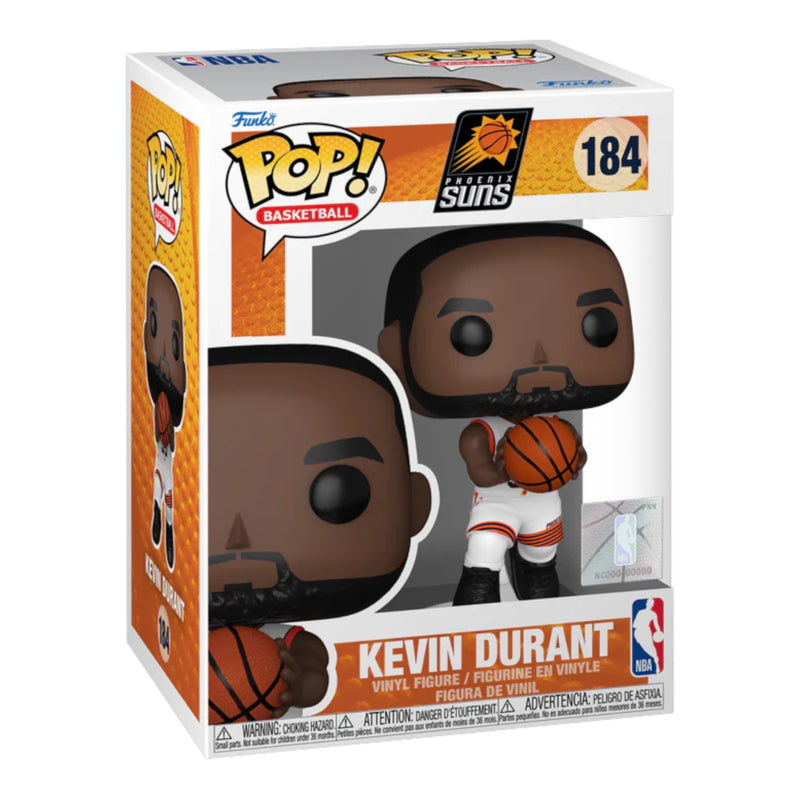 Pop Vinyl NBA Kevin Durant (White Uni) #184