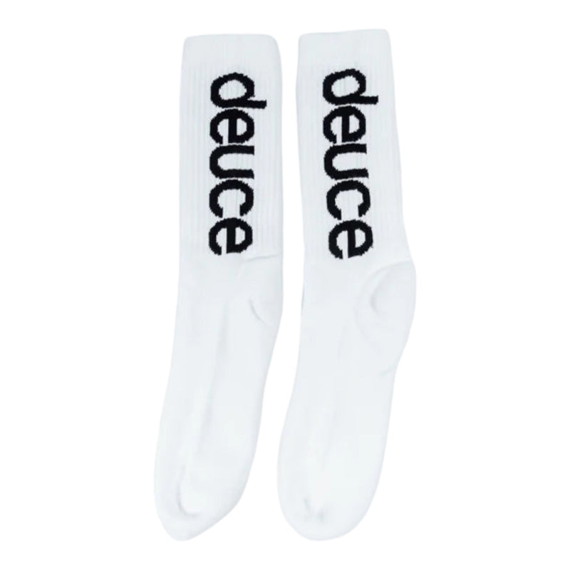 Deuce Crew Socks - White