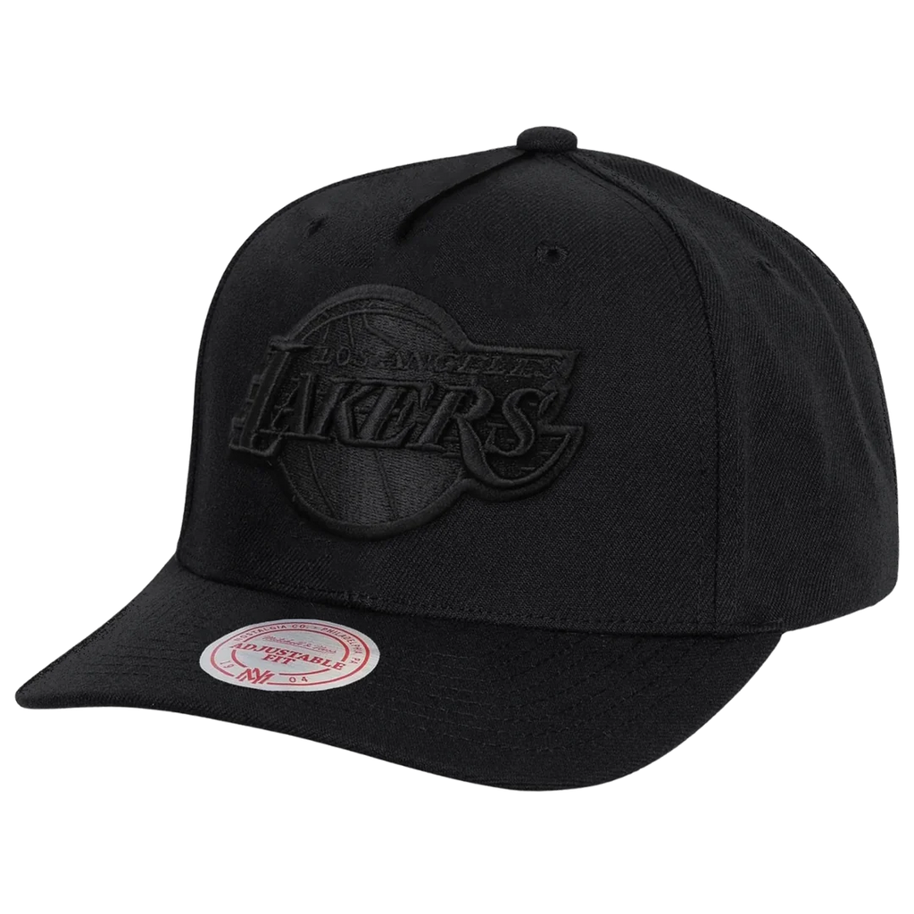 M&N Black Team Logo MVP Snapback (LA Lakers)