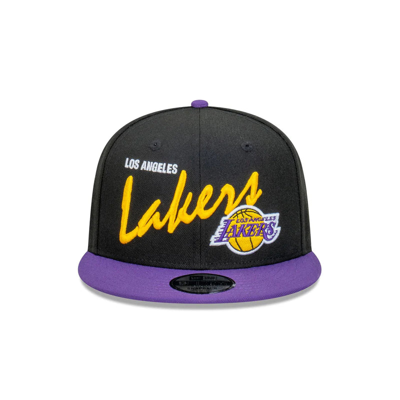 New Era 950 Vintage Script Snapback - Los Angeles Lakers