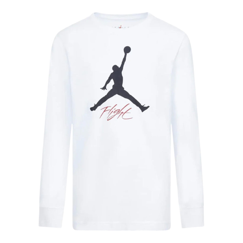 Youth Jordan Baseline LS Tee White (95C892 001)