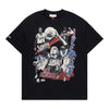 M&N Abstract Player Tee - Allen Iverson (Faded Black)