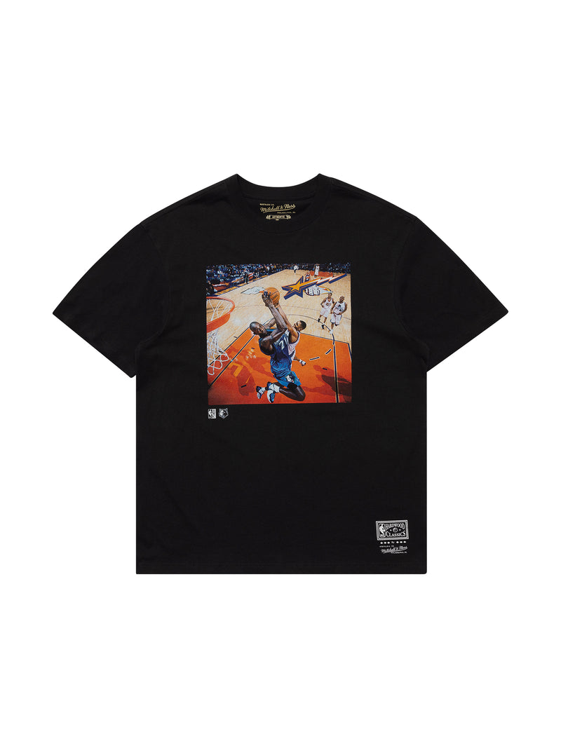 M&N Kevin Garnett Photo Tee AS2K (Faded Black)